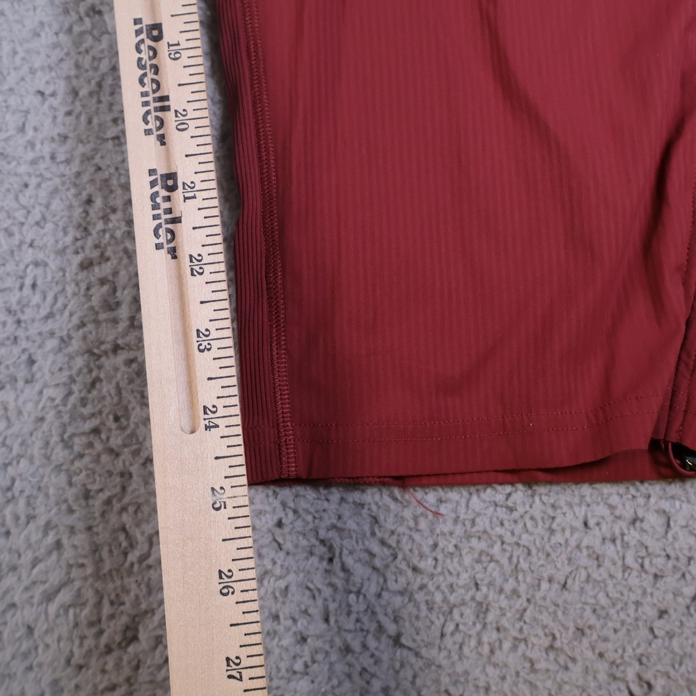 Lululemon Beyond the Studio Crop Red Joggers Pants LW6AVQS Size 12 - Picture 4 of 8